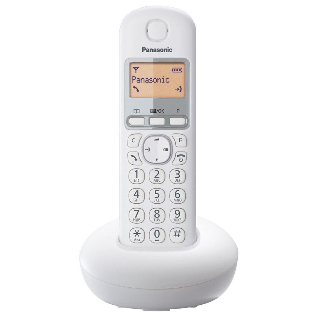 Panasonic KX-TGB210NZW Single Cordless Phone - White