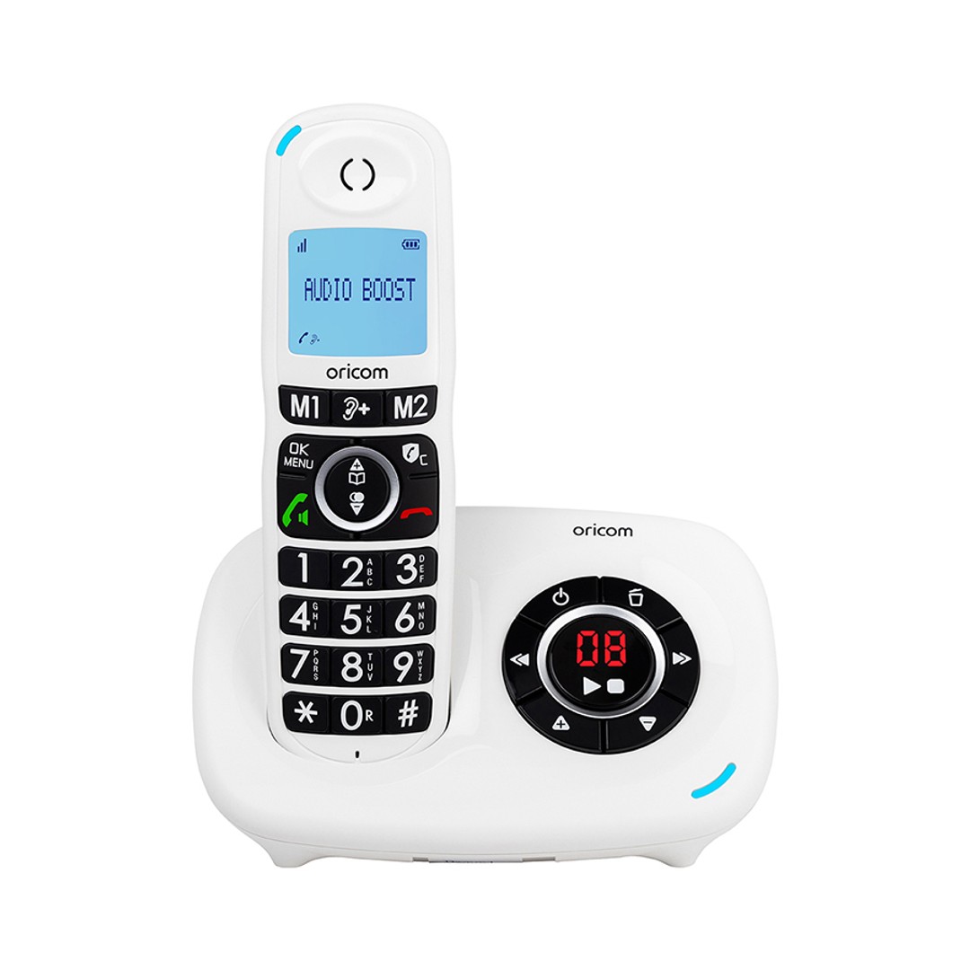 Oricom CARE820-1 DECT Amplified Big Button Cordless Phone System NBN Compatible