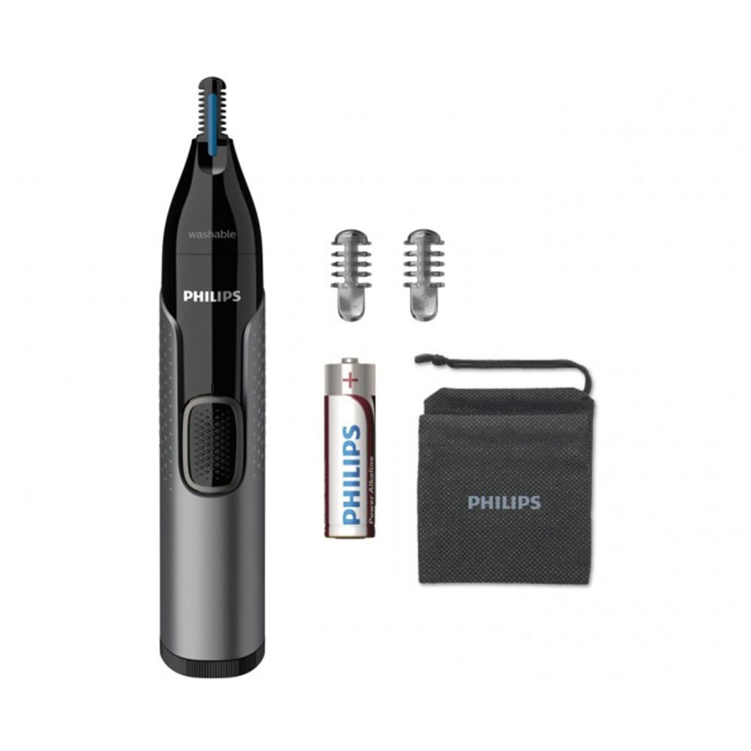 Philips Series 3000 Nose Ear Eyebrow Hair Trimmer Shaver/Comb Washable NT3650/16