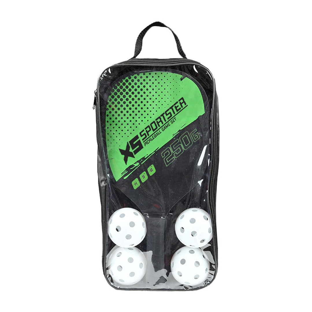 Sports Pickleball Paddle and Ball Set with Carry Bag