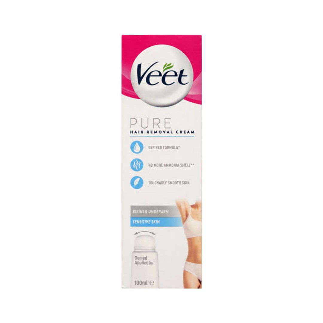 Veet Pure Hair Removal Cream Sensitive 100ml