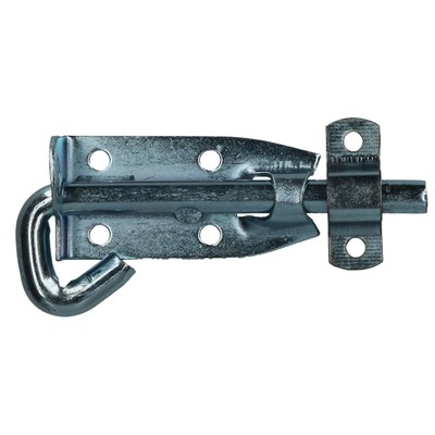 Ab Tools 4 Galvanised Padbolt Gates Garages Shed Doors Latch Lock Screws Padlock