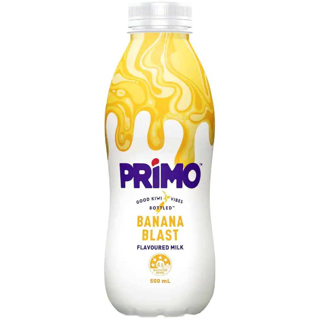 Primo Flavoured Milk Banana Blast 500ml **MID YEAR SALE**