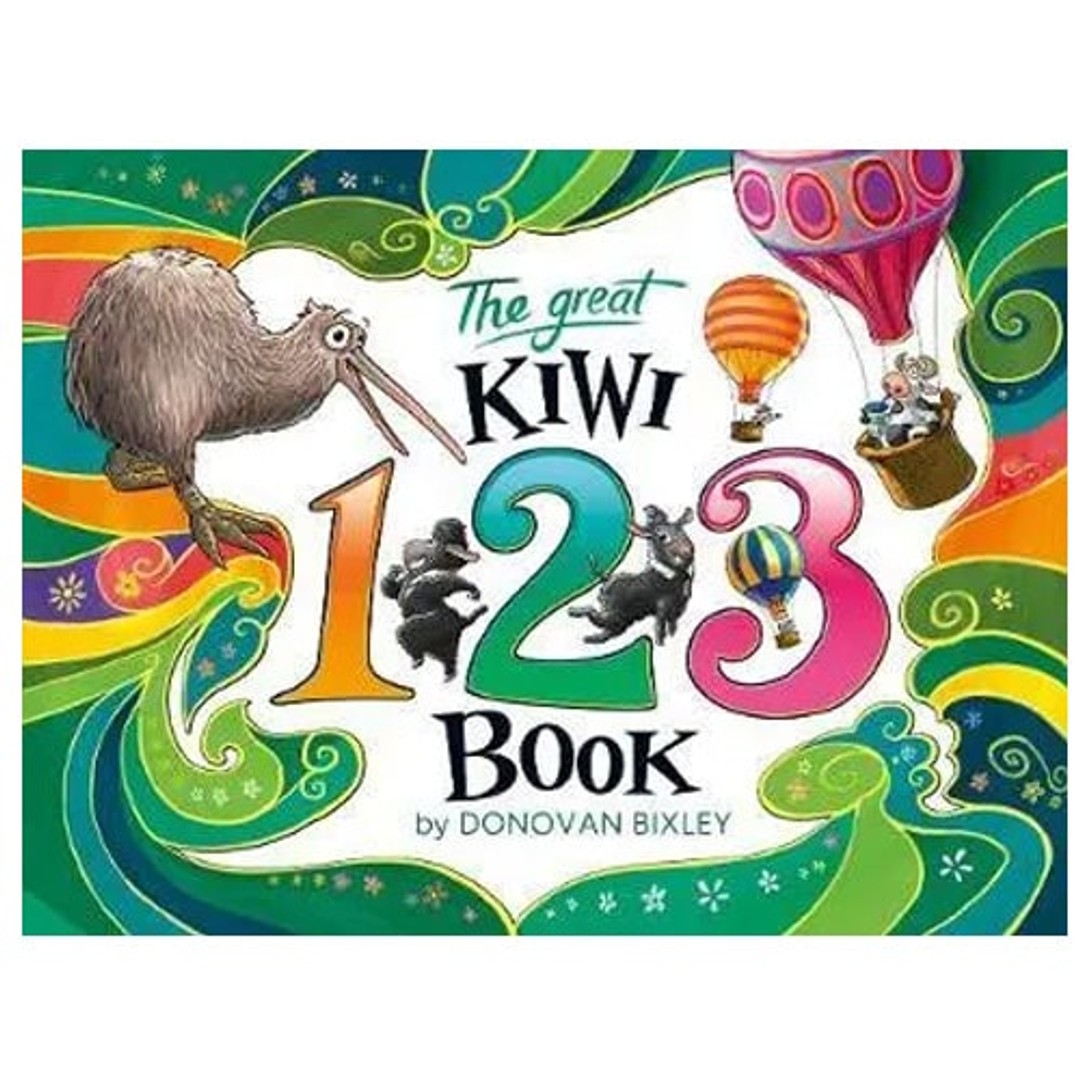 Squoodles Ltd The Great Kiwi 123 Board Book