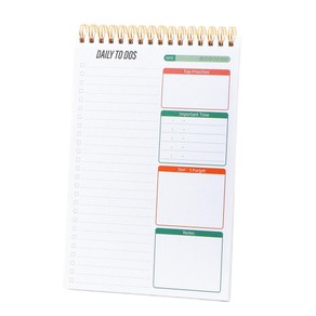 1Pc 50sheets To Do List Notepad Undated Daily Planner Notebook Memo Note