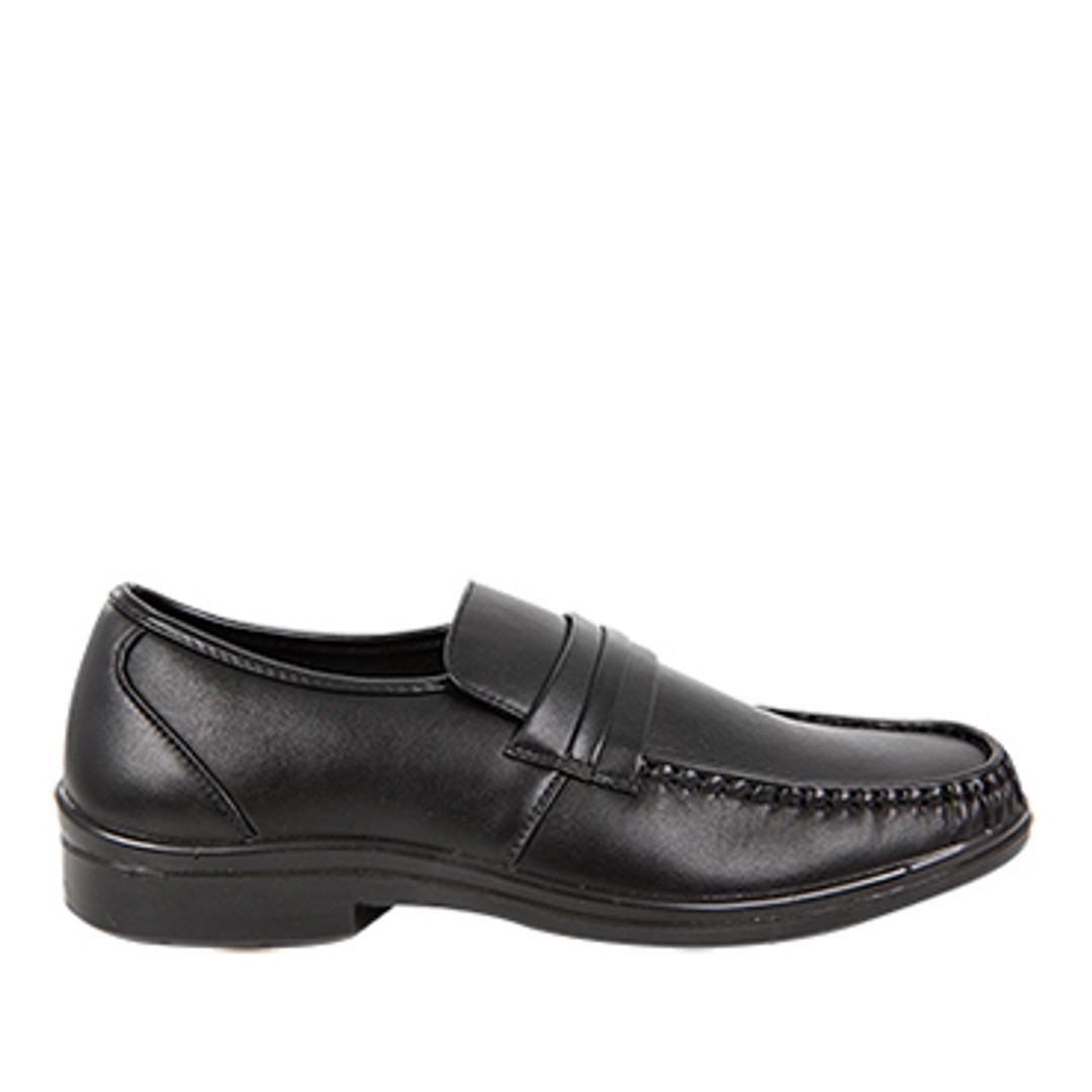 Monaco By Cooper Cohen Men's Formal Slip On Dress Shoe, Black, hi-res
