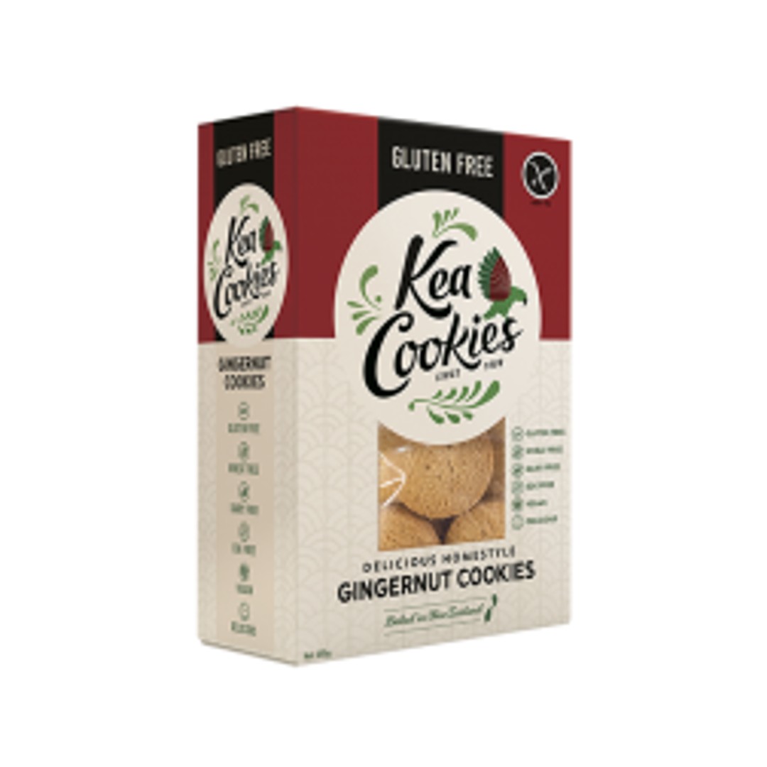 Kea Cookies Gluten Free Gingernut Cookies 6 x 250g