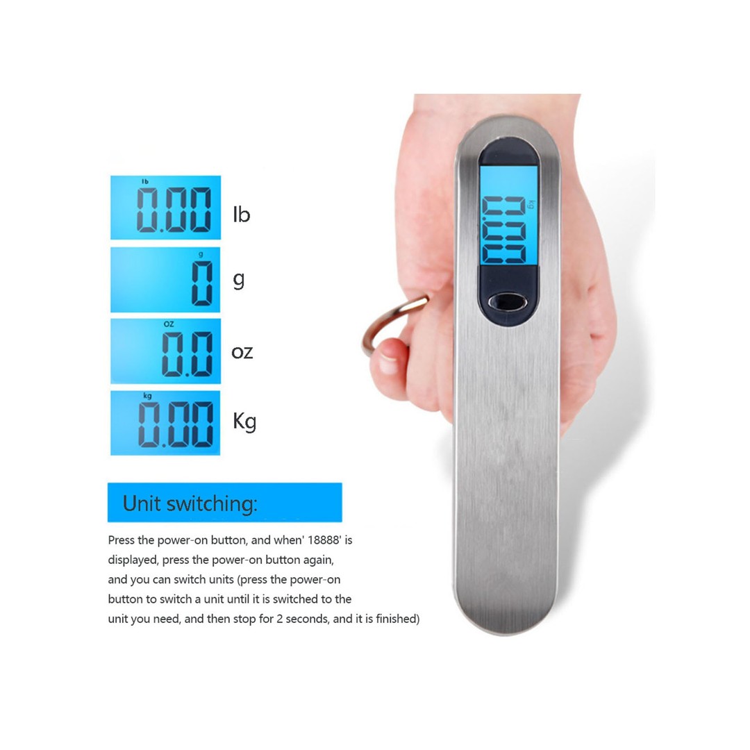 High Precision Digital Luggage Scale Up To 50kg
