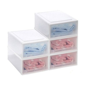 Storage Drawers Set Cabinet Tool Organiser Box Plastic Stackable