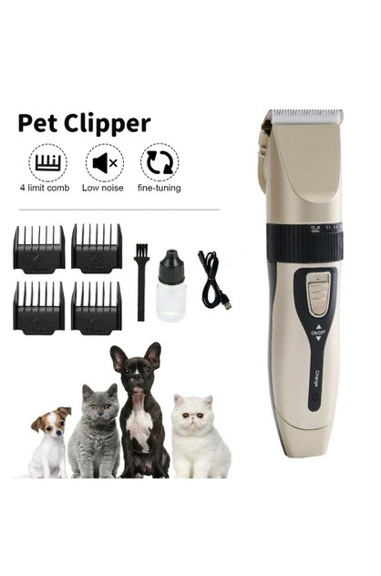 Cat Dog Pet Clippers Hair Electric Clipper Grooming Trimmer Shaver Cordless  Kit | BatteryMate Online | TheMarket New Zealand