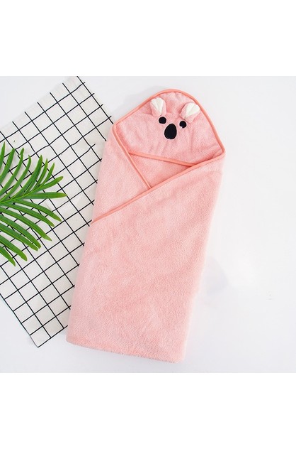 Baby Bath Towel Girl Boy Baby Towel Newborn With Hood Cartoon Coral Fleece  Infant Towels Blanket Newborn Baby Bathrobe Infant | BigFace Online |  TheMarket New Zealand
