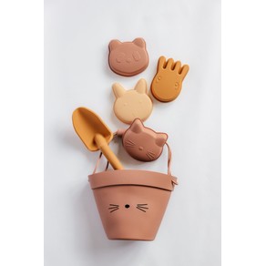 Classical Child Bucket & Toys Set - Pink Cat