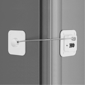 Combination Fridge Lock Cabinet Locks Child Safety Lock for Door Window White