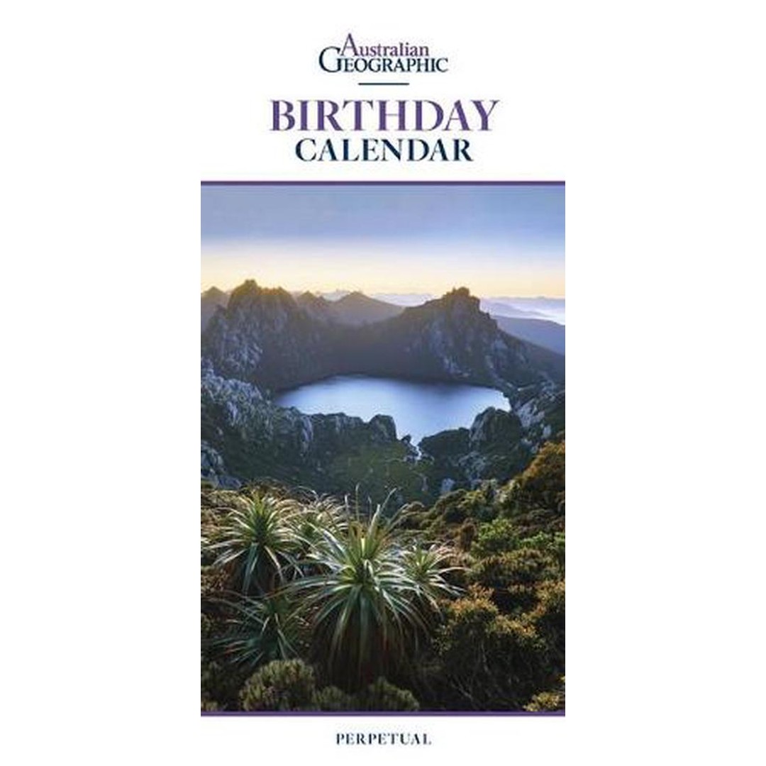 Australian Geographic Birthday Calendar (Perpetual)