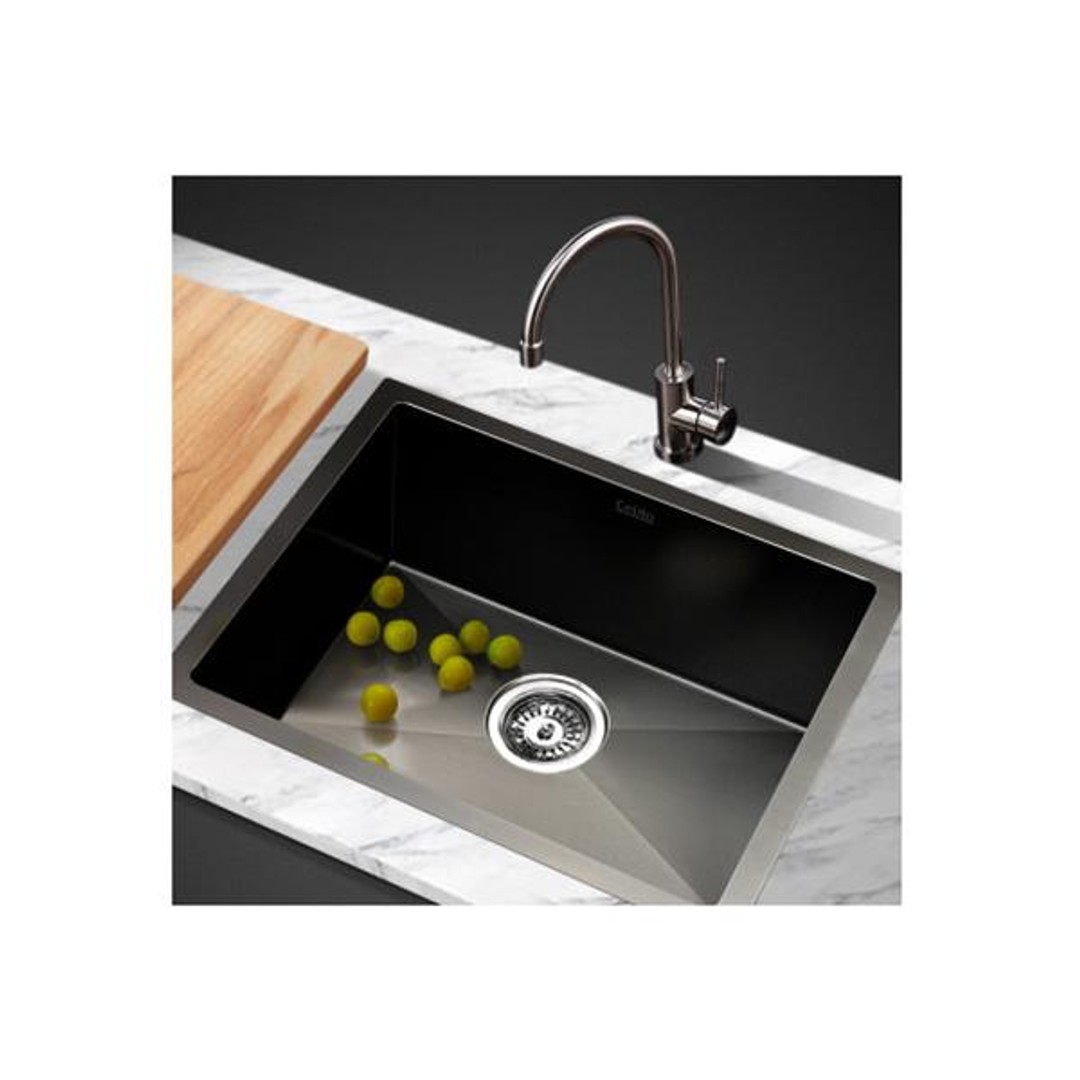 Topmount Sinks Bowl Black, , hi-res