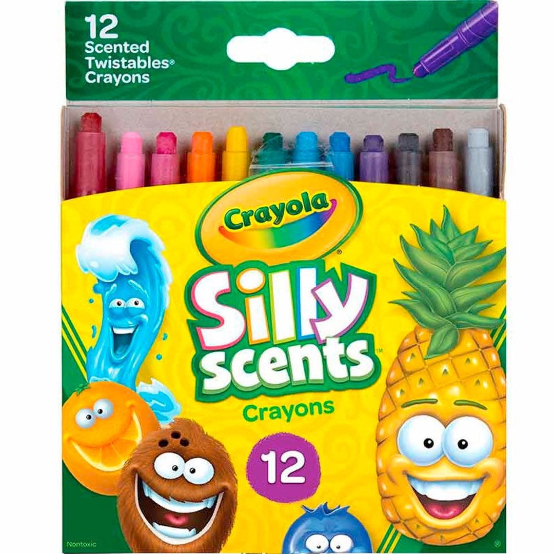 Crayola | Silly Scents - Mini Twistables Crayons - 12 Pack
