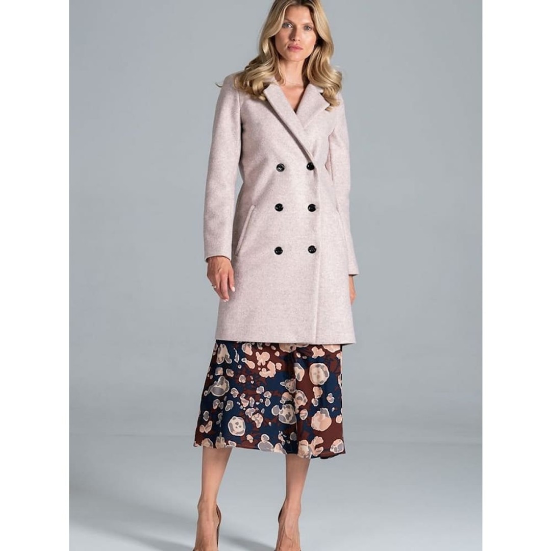 Coat OPIANI By Figl for Women Pink