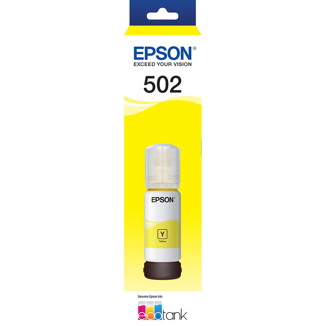 Epson Ink Bottle - T502 Yellow