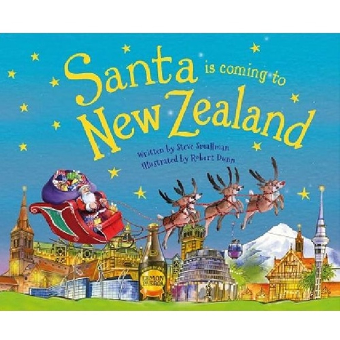 Squoodles Ltd Santa Is Coming To New Zealand Book