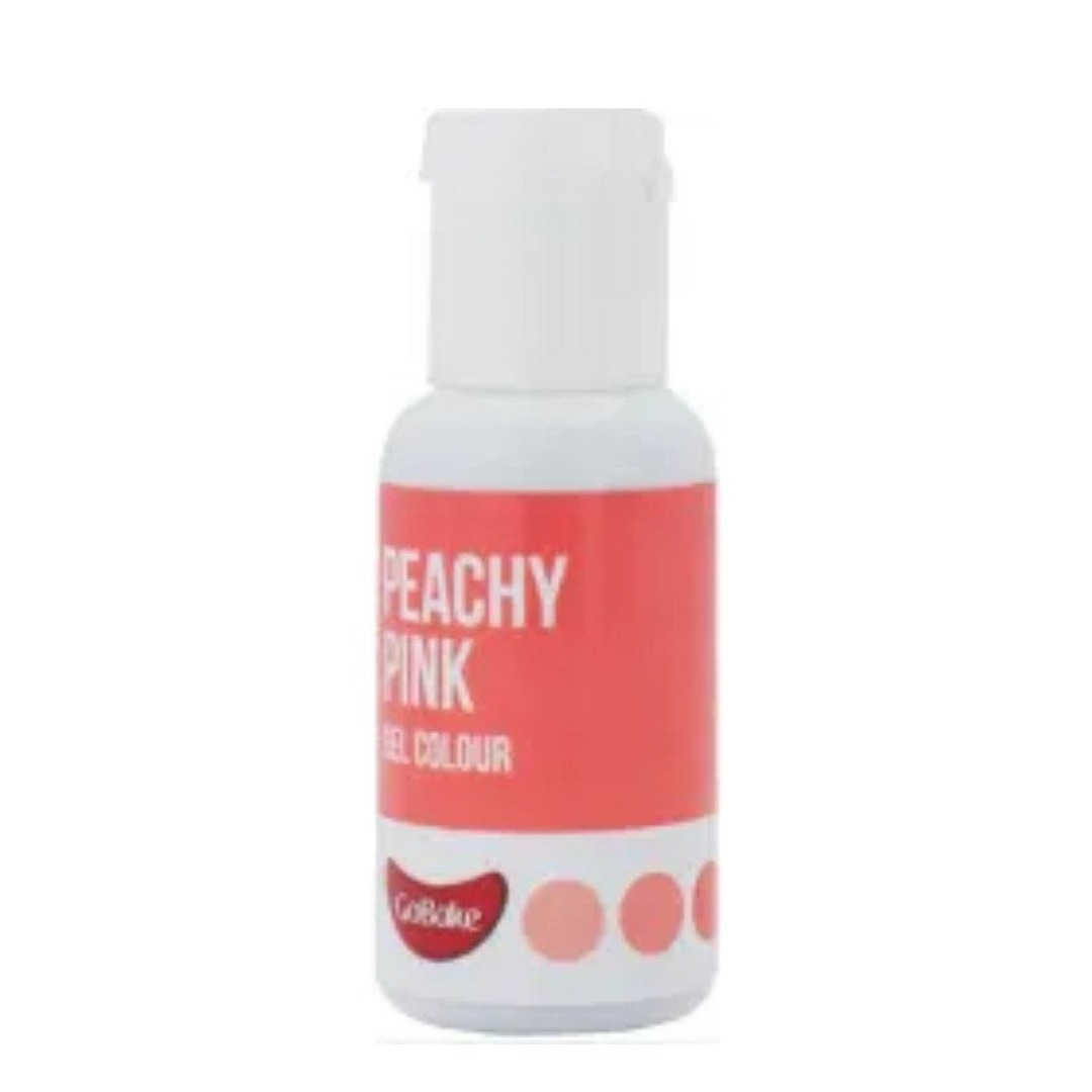 Go Bake Peachy Pink Food Colouring Gel 21gm