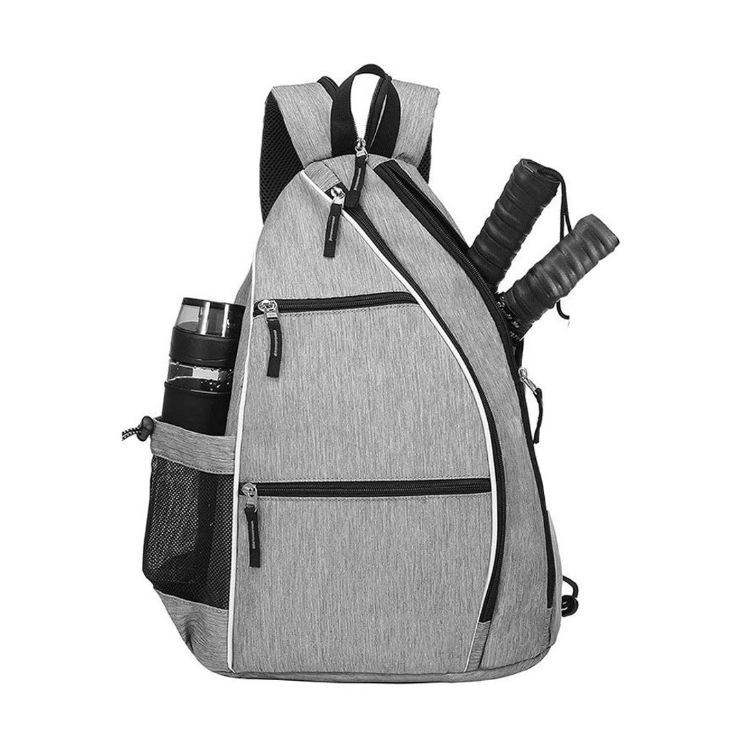 Pickleball Bag Pack Reversible Crossbody Sling Bag - Grey