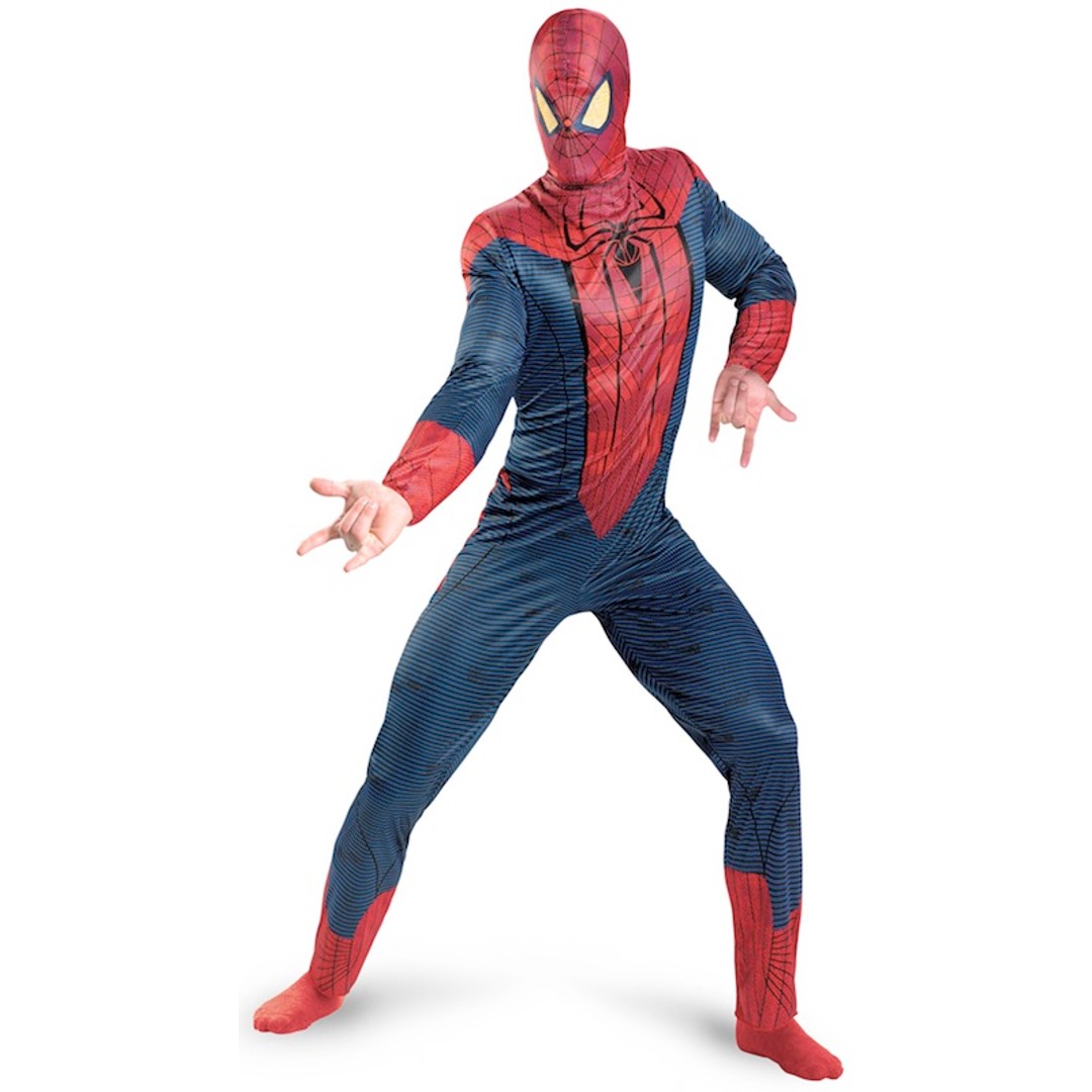 Costume King® Spider-Man Spiderman Movie Classic Superhero Comic Con Licensed Men Costume XL