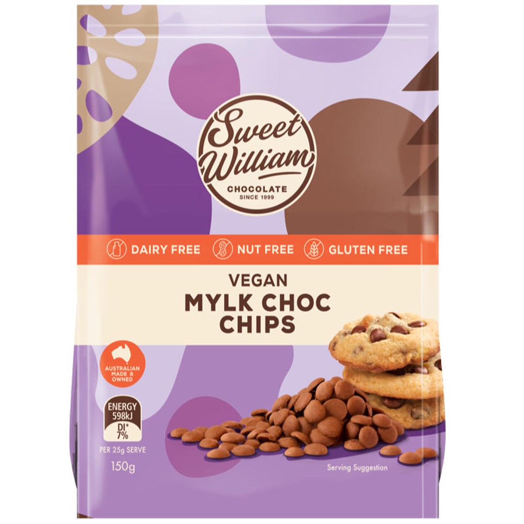 Sweet William Vegan Mylk Chocolate Chips