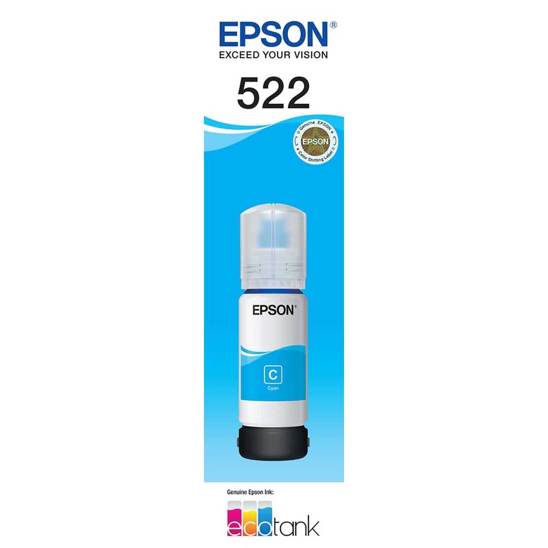 Epson Ink Bottle - T522 Cyan