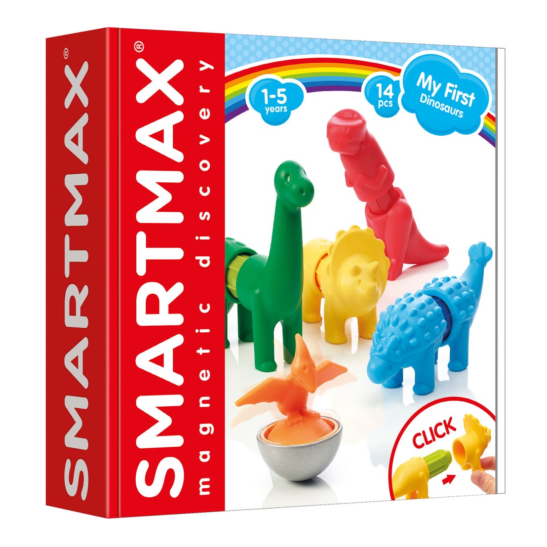 SmartMax SmartMax My First Dinosaurs - Magnetic Toy Set