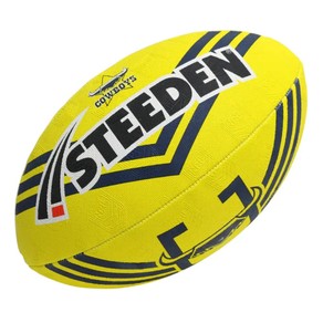 North QLD Queensland Cowboys NRL Football Steeden Supporter Ball Size 11" inch Footy