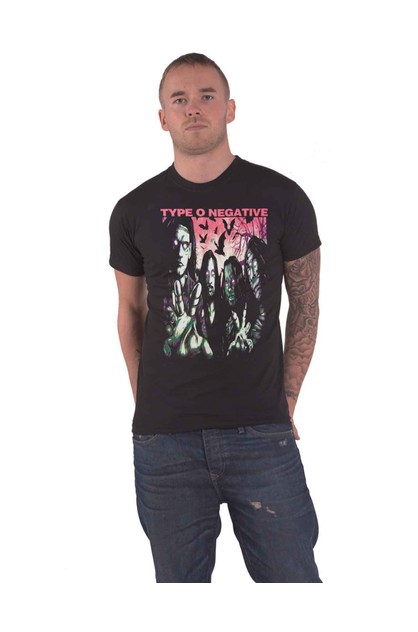Type O Negative T Shirt Halloween Band Logo Nue offiziell Herren 
