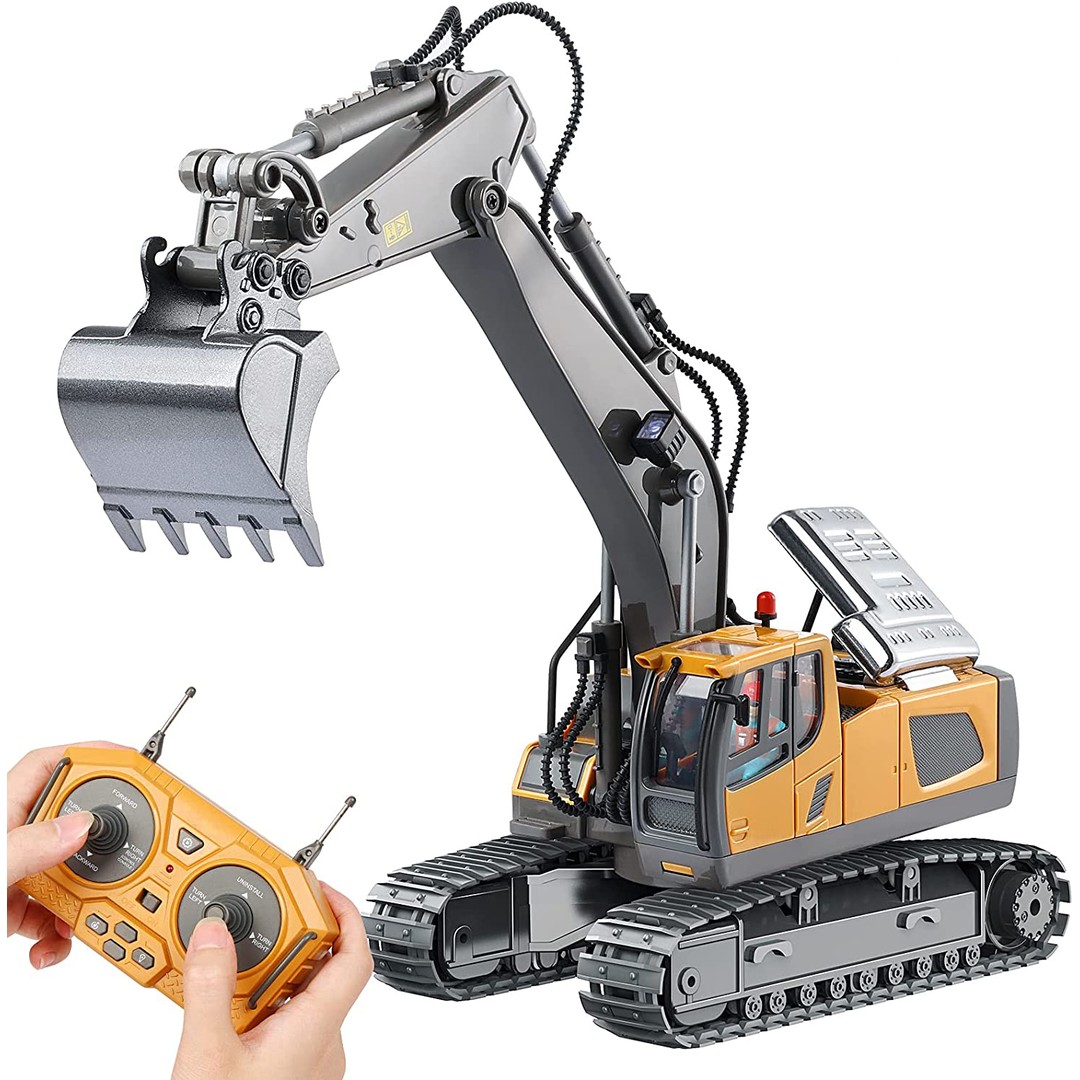 11 Channel Remote Control Excavator Toy