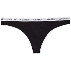 Calvin Klein Women's Carousel Thong Underwear 1 Pack - Black