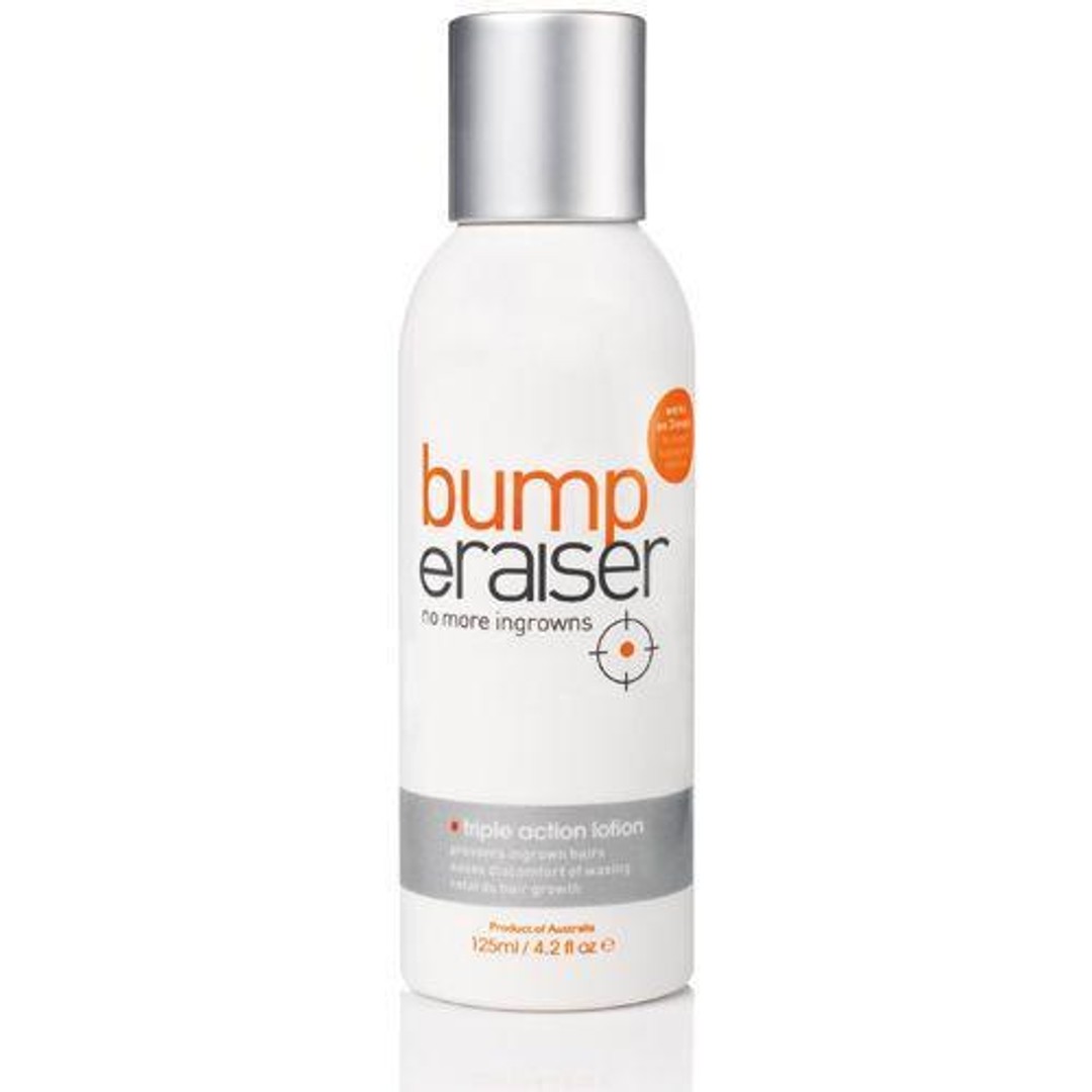 Bump eRaiser Triple Action Lotion Ingrown Hair Treatment 125ml Wax Waxing Remove