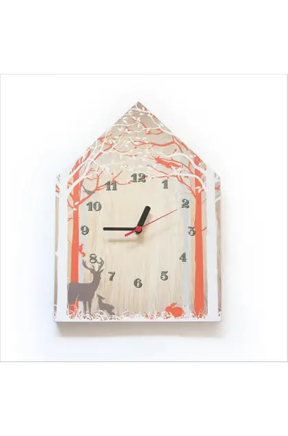 xCrystal Ashley Clock Ply House - Forest