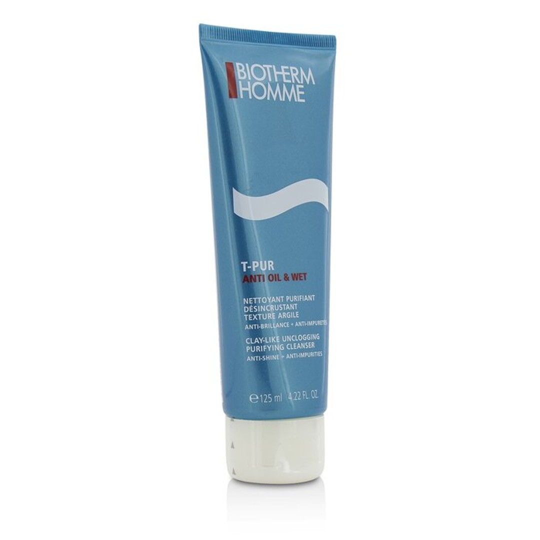 BIOTHERM - Homme T-Pur Clay-Like Unclogging Purifying Cleanser 