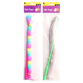 Pet One Cat Toy Wand Tail With Bell 40cm