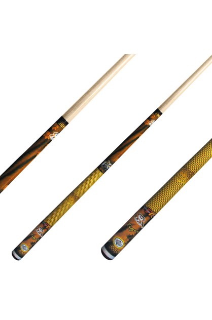 TIGER Details about   CHILDRENS 1 Pce Pool Snooker Billiards CUE 48" 