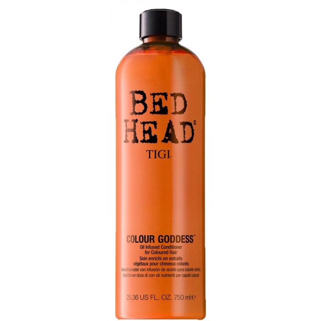 TIGI Bed Head Colour Goddess Oil Infused Conditioner for Coloured Hair 750ml, , hi-res