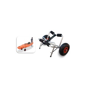 HES Kayak Trolley Cart Dolly Wheels Transport Canoe Fishing Carrier