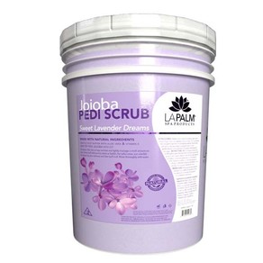 La Palm - Jojoba Pedi Scrub Sweet Lavender Dreams - 5 gallons