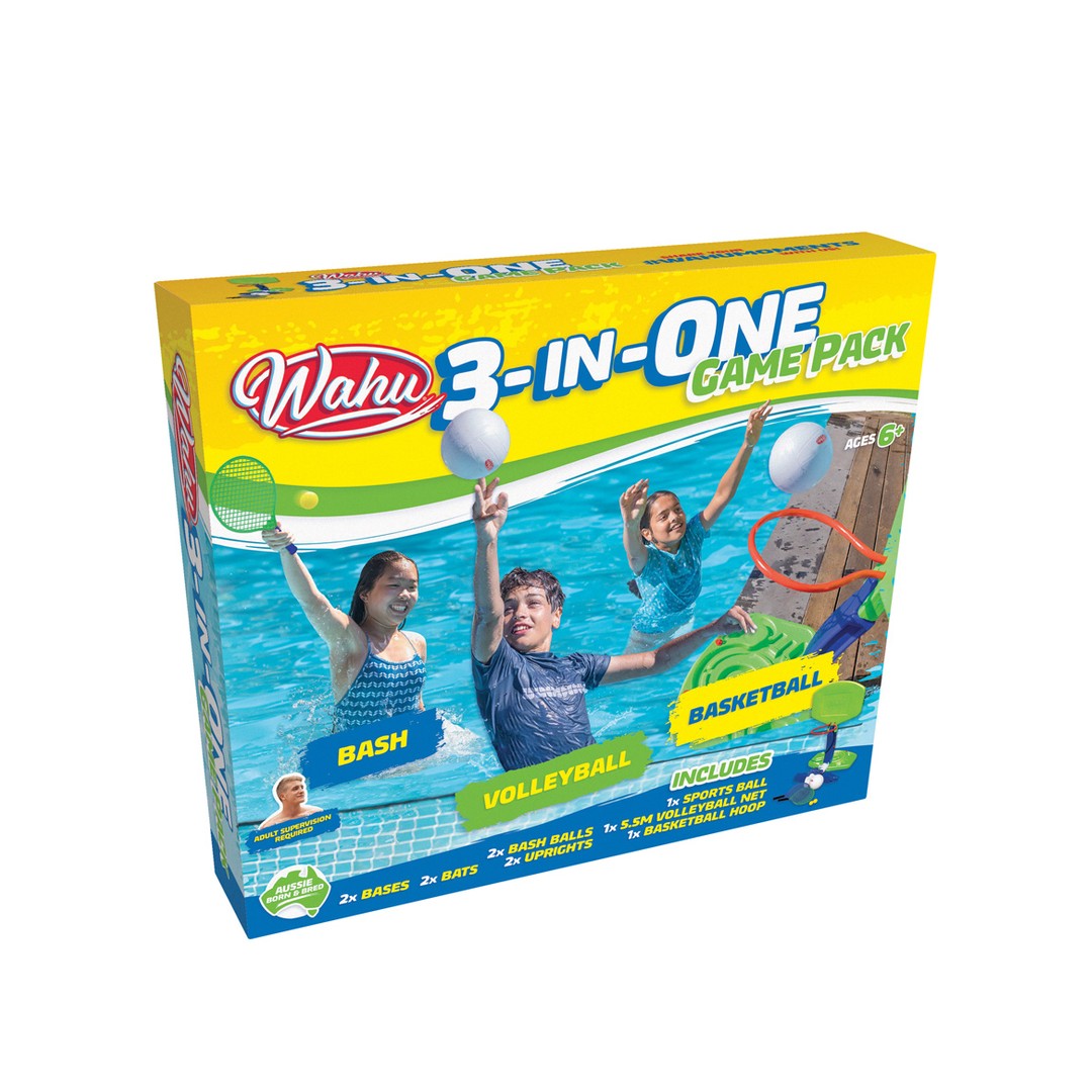 Wahu 3-in-1 Game Pack