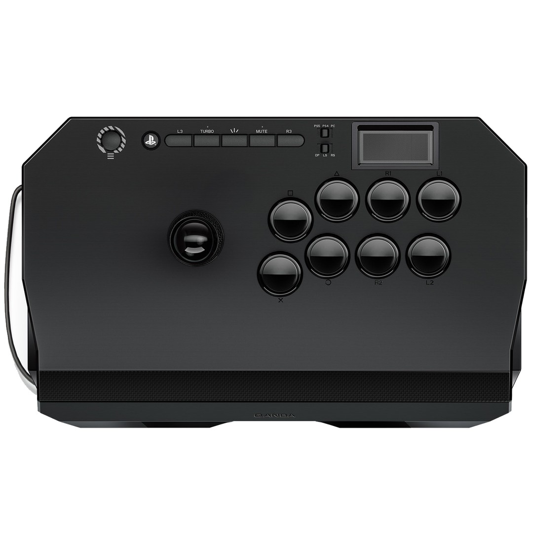 Qanba Drone 2 Wired Fight Stick for PS5/4 and PC