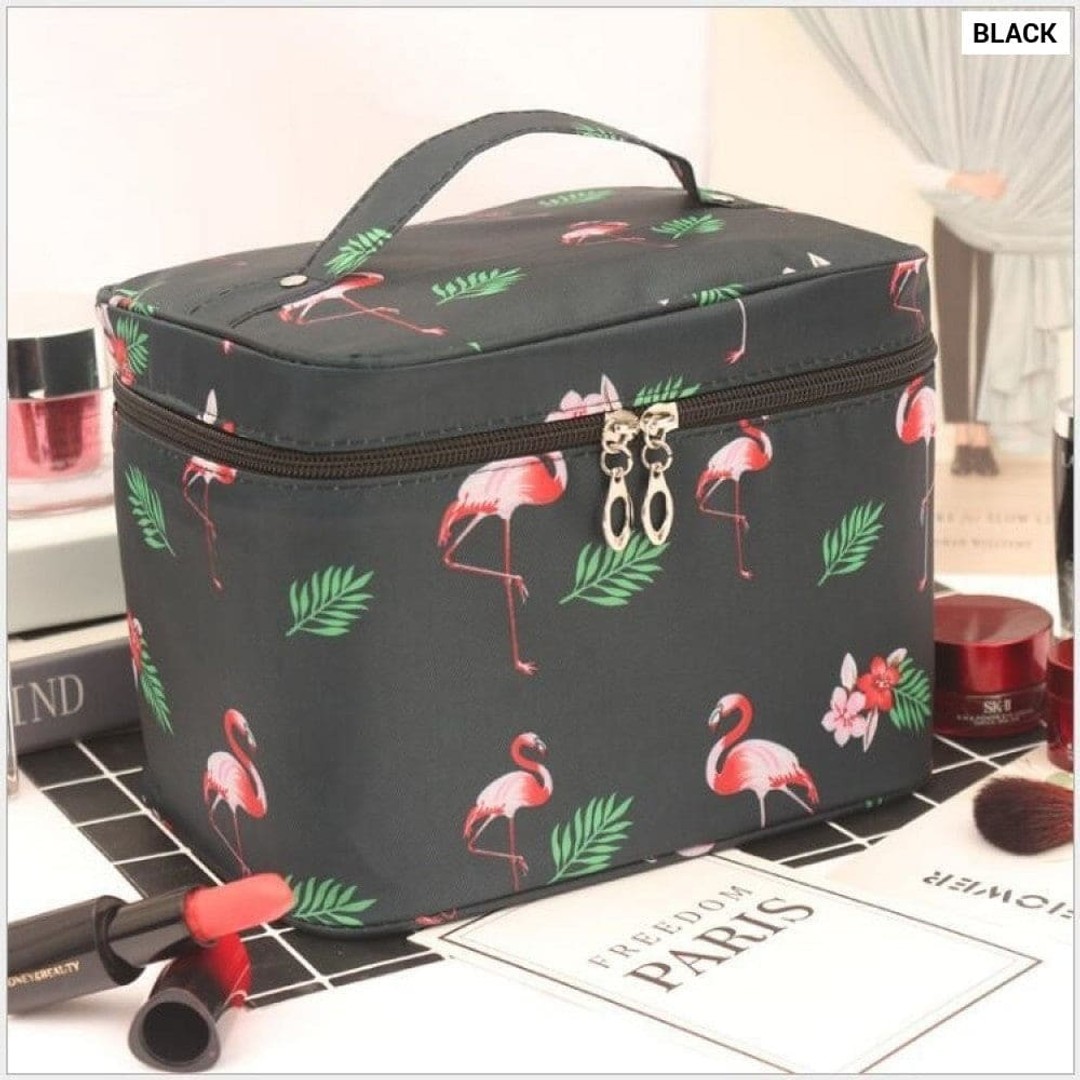 Waterproof Portable Women Makeup Bag High Capacity Toiletries Organizer Storage Cosmetic Cases Zipper Wash Beauty Pouch Travel