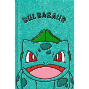 Pokemon Bulbasaur Themed A5 Soft Plush Kids/Childrens School Notebook Stationery