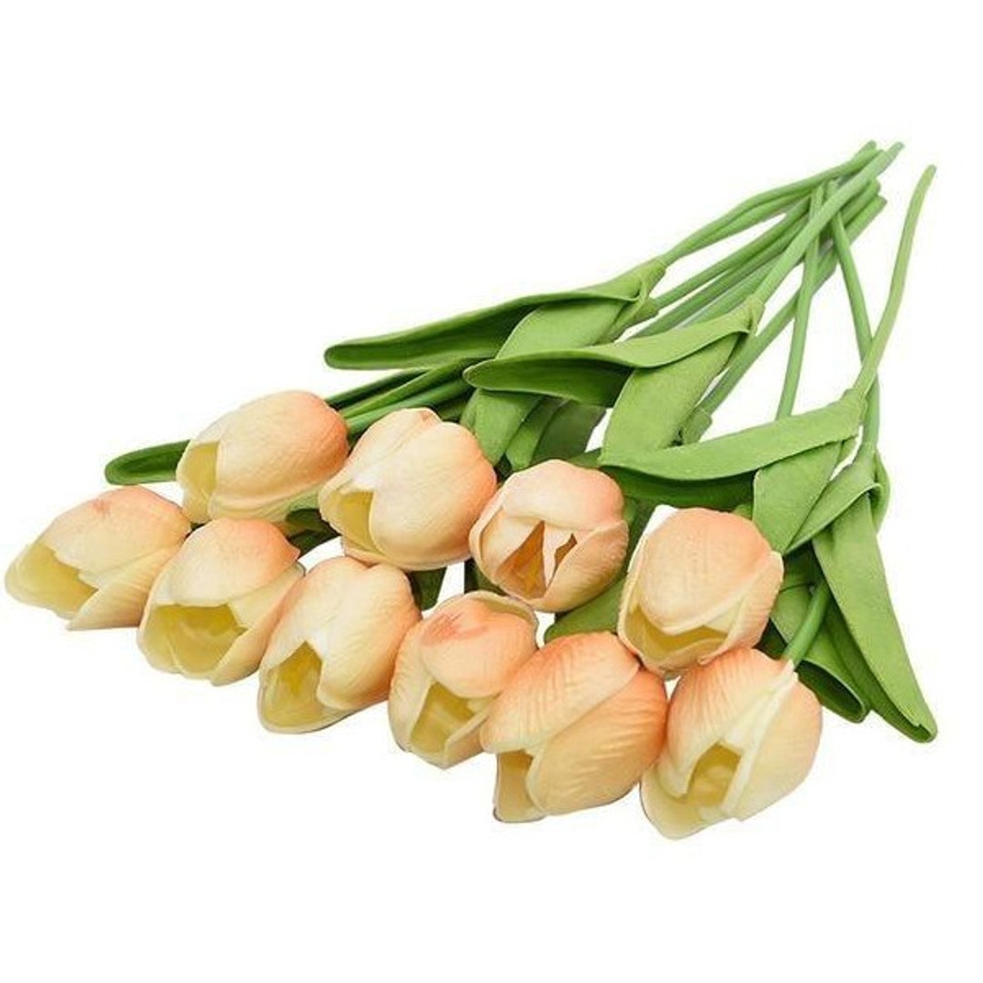Colourful Tulips Artificial Flowers Home Decor