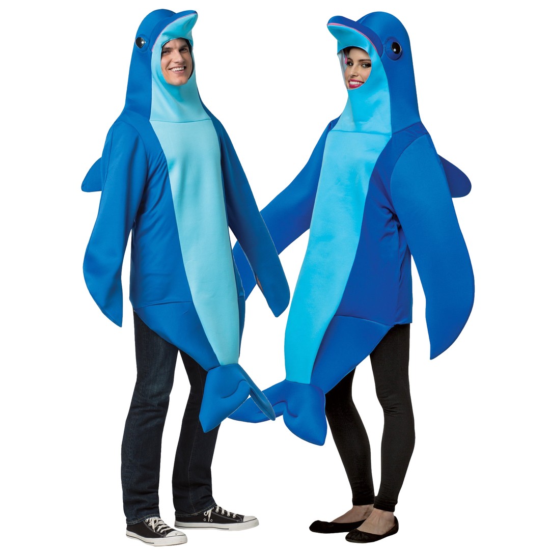 Costume King® Dolphin Sea Creatures Aquatic Mammal Blue Fish Adult Womens Costume