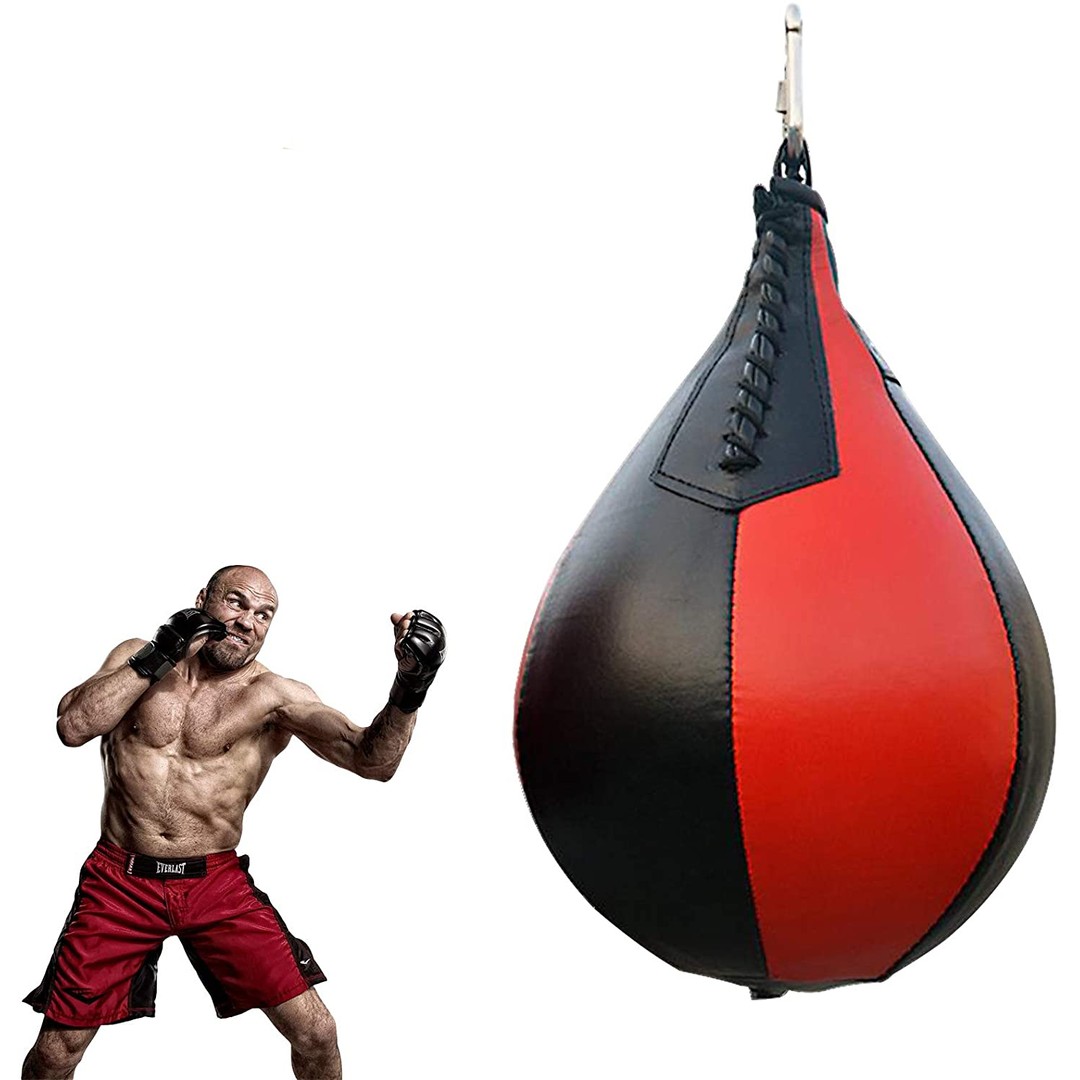 PU Leather Hanging Punch Ball, As shown, hi-res
