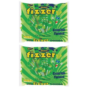200pc Beacon Mini Fizzer 1.4kg Fruity Chewy Confectionery Candy/Lolly Cream Soda