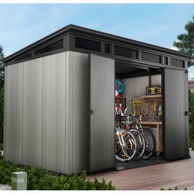 KETER 11 x 7ft Artisan Shed Deco Grey Keter Online